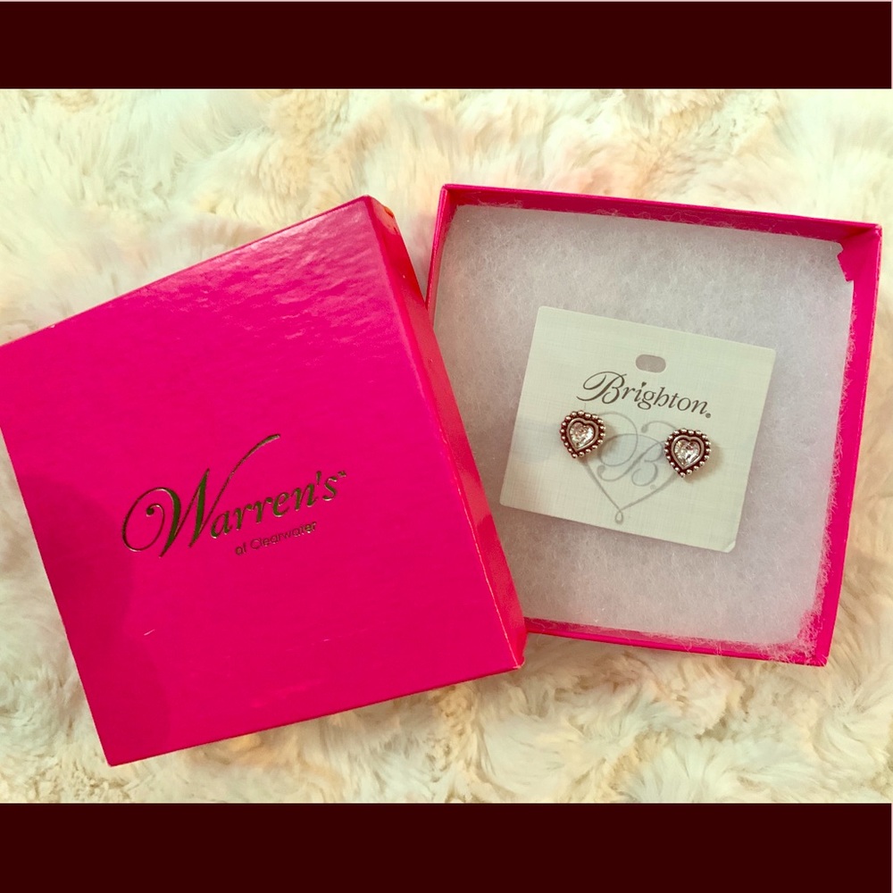 Brand New: Brighton Shimmer Heart Earrings